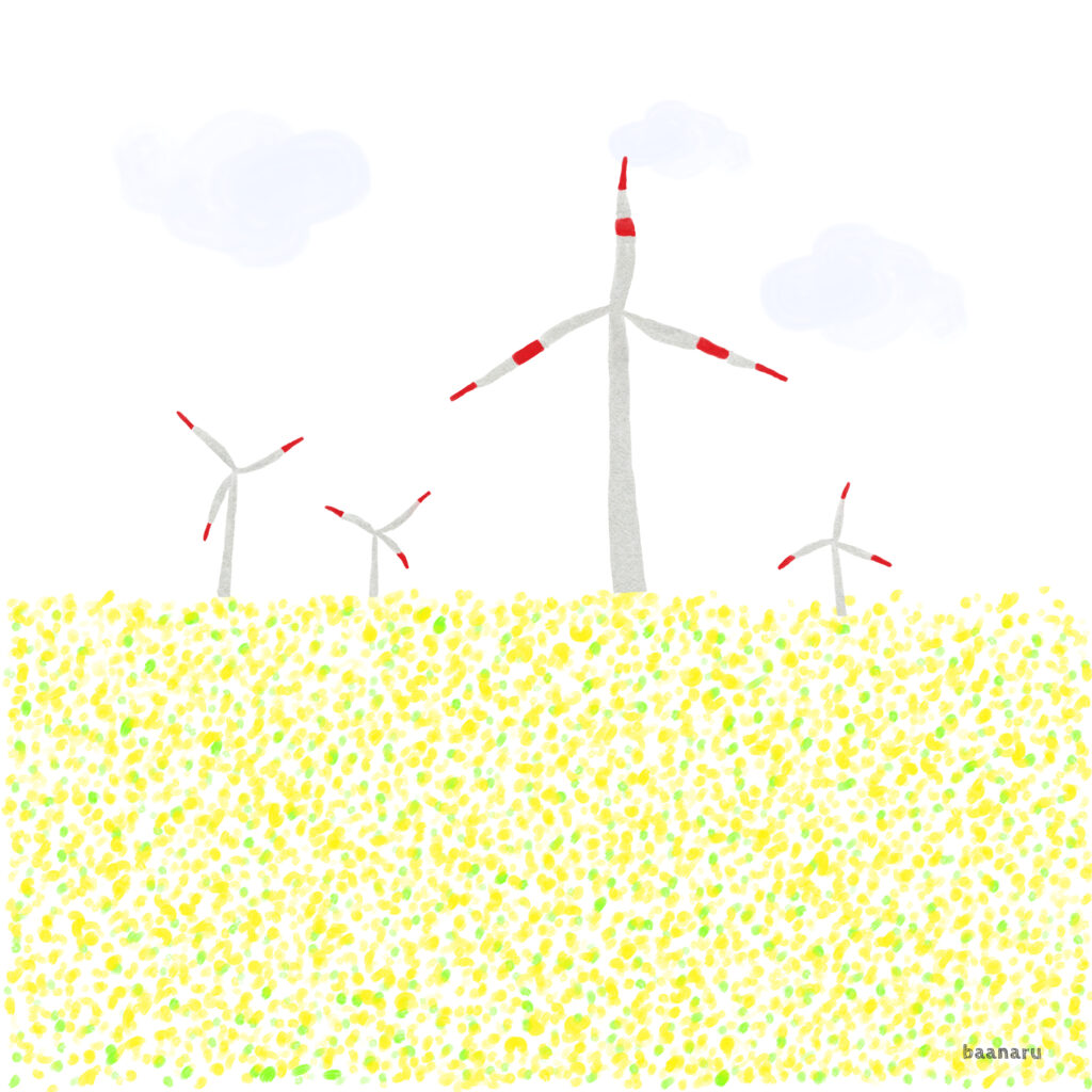 ドイツの風車