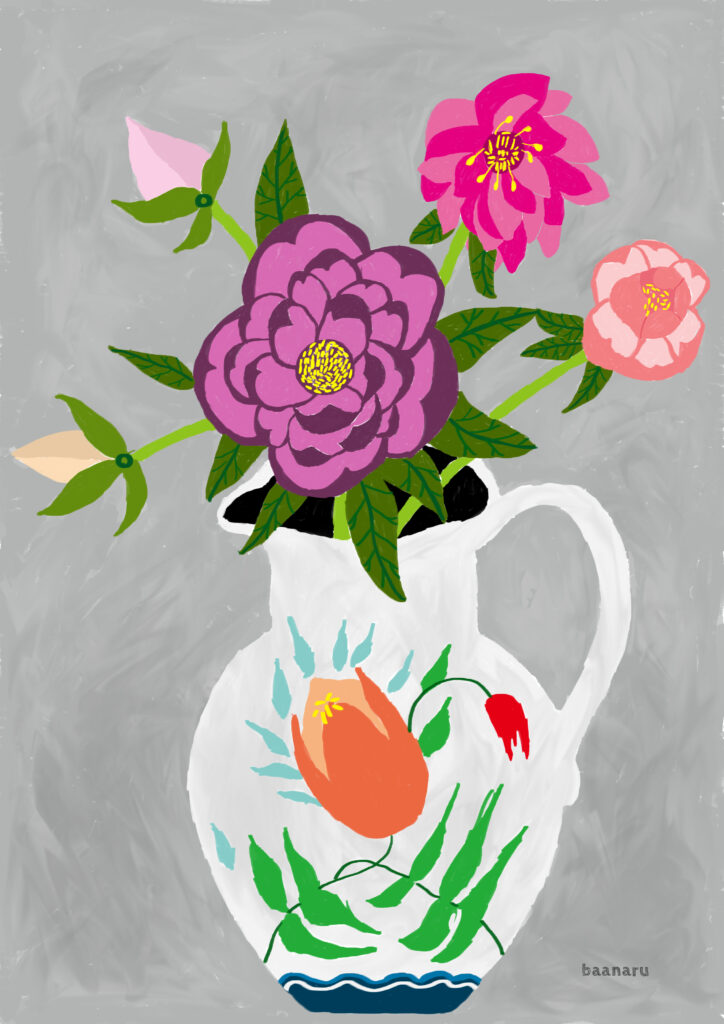花瓶のお花